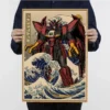Gundam Paintings Wall Art Classic Movie Posters Wall Art Retro Posters For Home Vintage Decorative Painting 15 - Gundam Merch