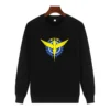 Gundam Seed Mobile Suit Mecha Anime graphic sweatshirts Round neck and velvet hoodie winter thick sweater - Gundam Merch