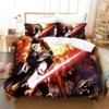 Robot GUNDAM Home Textile Pillow Case 3D Bed Linen Duvet Covers Comforter Bedding Sets Bed Set 3 - Gundam Merch