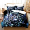 Robot GUNDAM Home Textile Pillow Case 3D Bed Linen Duvet Covers Comforter Bedding Sets Bed Set 4 - Gundam Merch