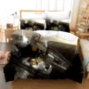 Robot GUNDAM Home Textile Pillow Case 3D Bed Linen Duvet Covers Comforter Bedding Sets Bed Set 5 - Gundam Merch