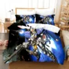 Robot GUNDAM Home Textile Pillow Case 3D Bed Linen Duvet Covers Comforter Bedding Sets Bed Set 7 - Gundam Merch