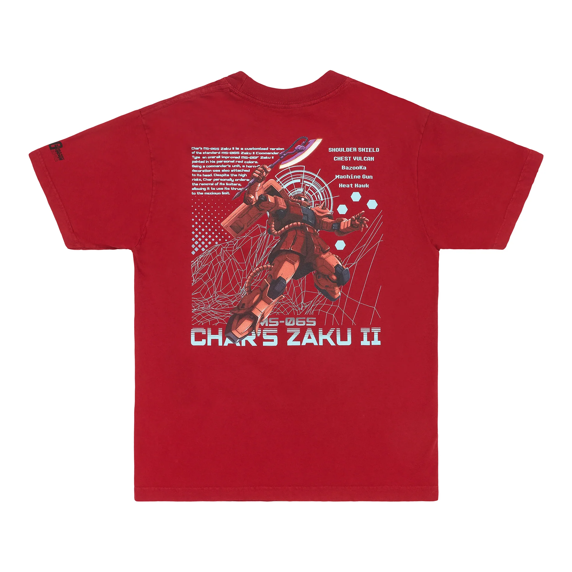 TEE RED 2 - Gundam Merch