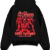 RBARON A.black hoodie flat back design - Gundam Merch