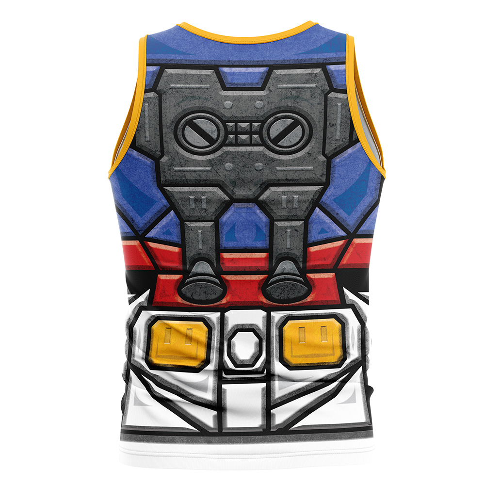 RX 78 Mobile Suit 0079 Gundam Men Tank BACK mockup - Gundam Merch